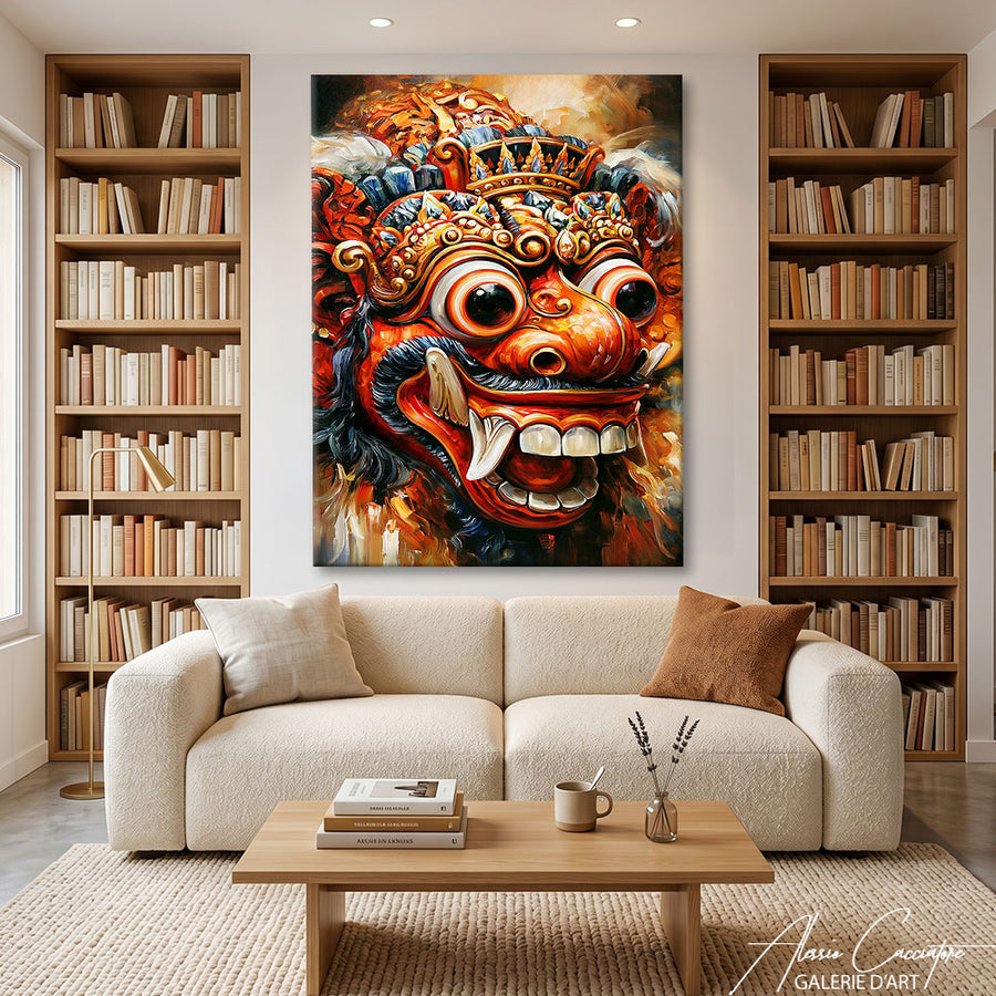 Peinture Bali Peinture – mise en situation