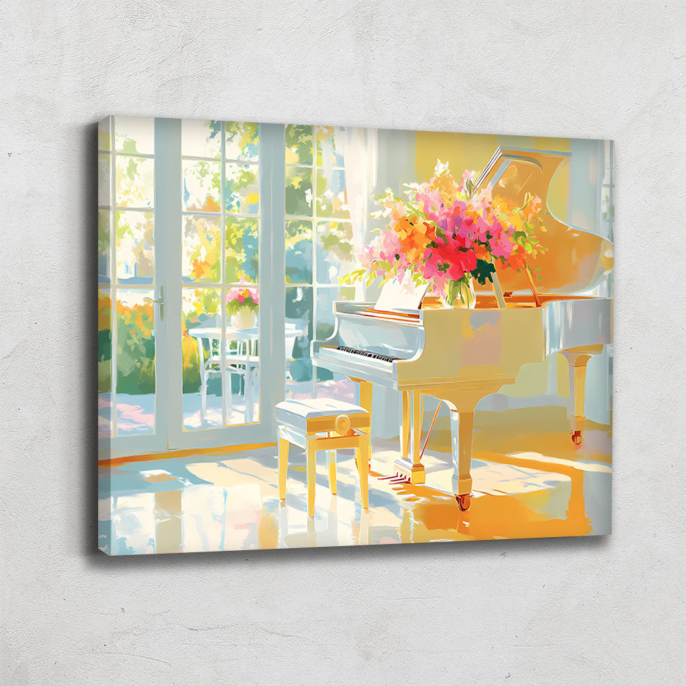 Peinture De Piano
