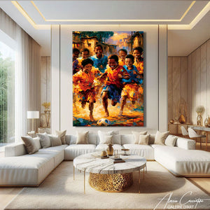 Peinture Football