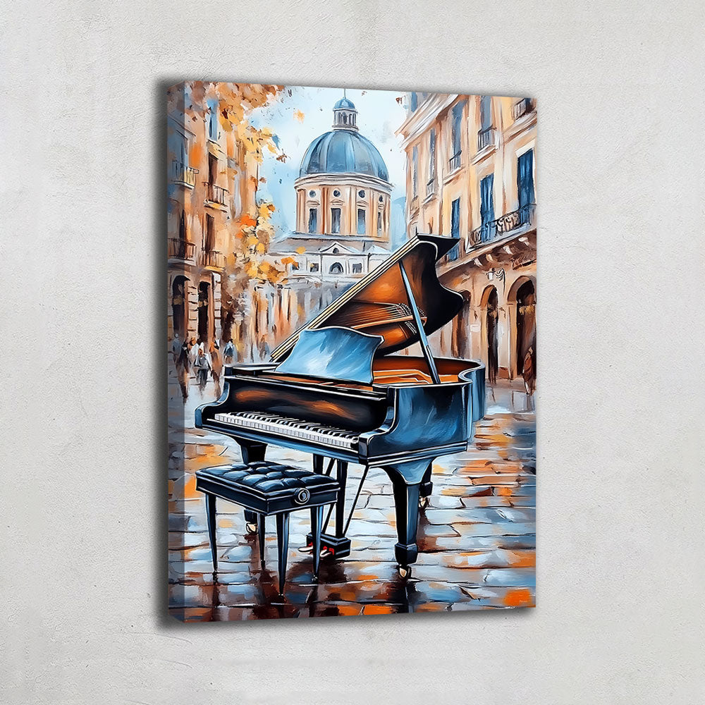 Peinture Abstraite Piano