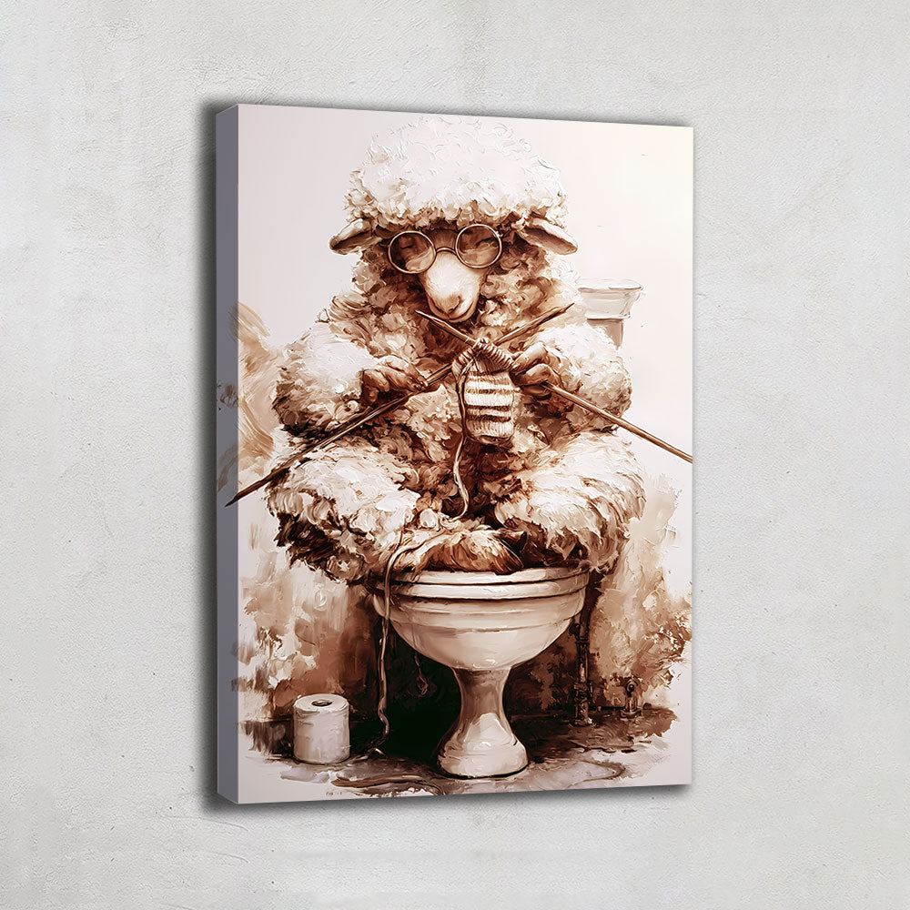 Tableau Deco Toilette