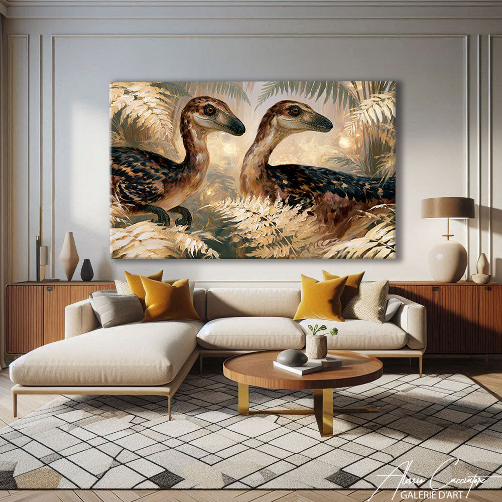 Peinture Dinosaure