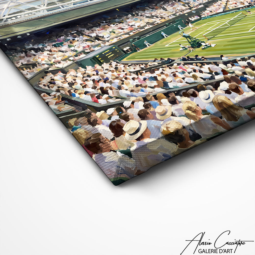 Art Mural Tennis