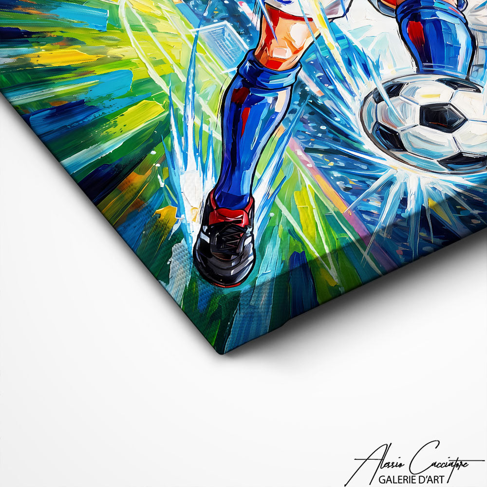 Art Mural Foot Chambre Ado