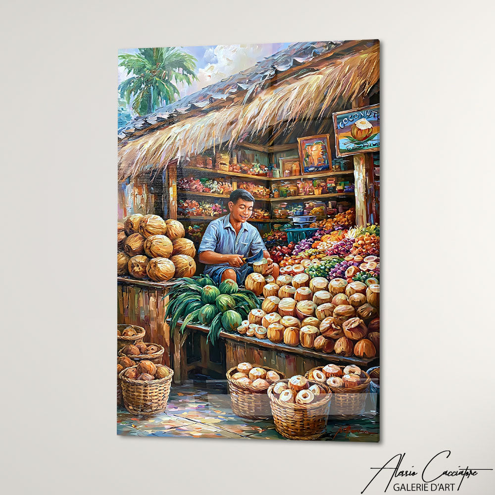 Cadre Art Balinais