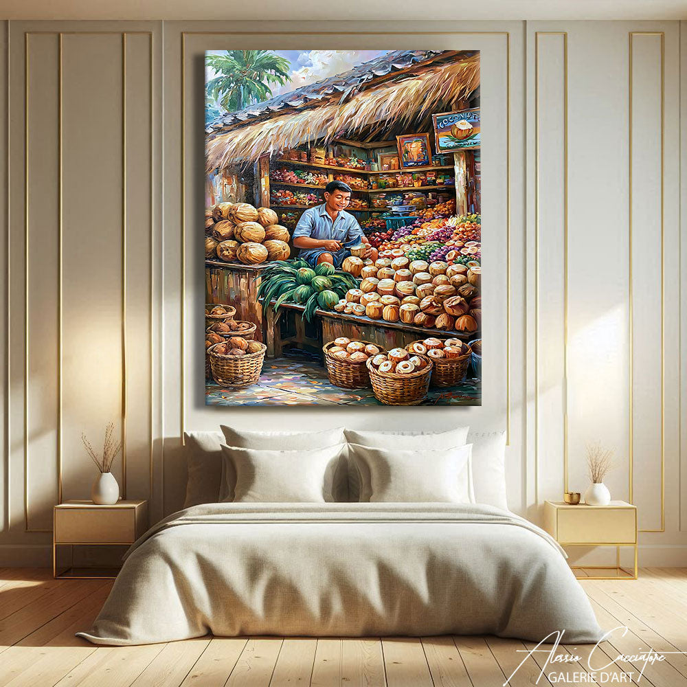Toile Art Balinais