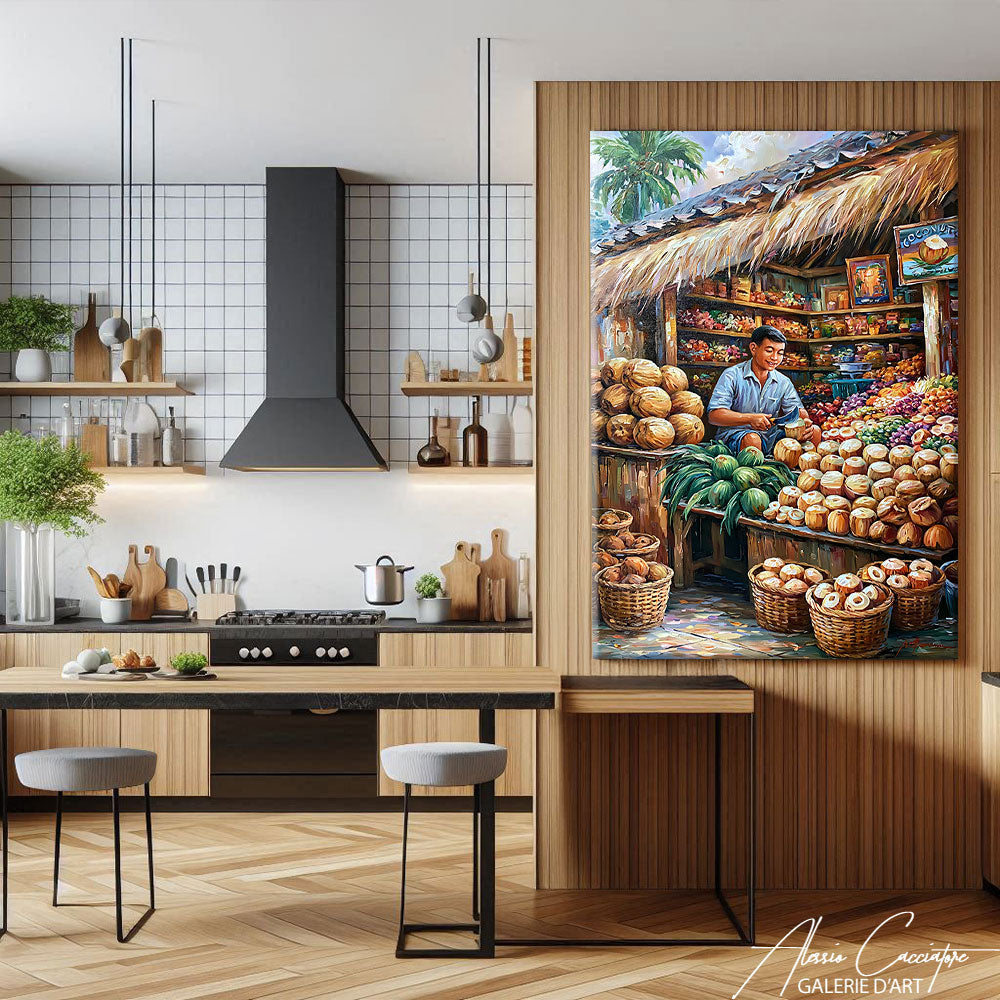 Affiche Art Balinais