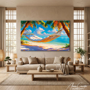 Peinture Paysage Plage