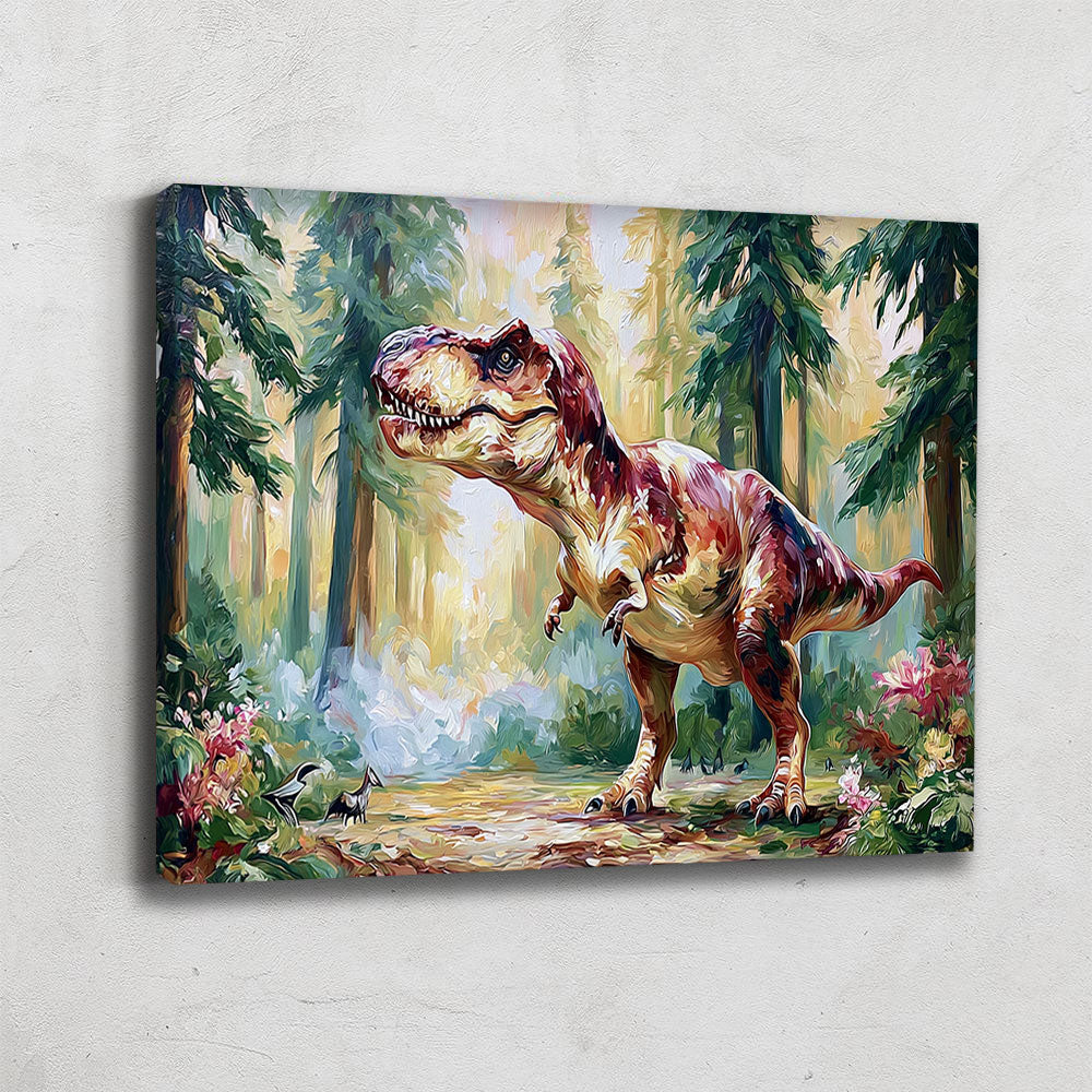 Peinture De Dinosaure