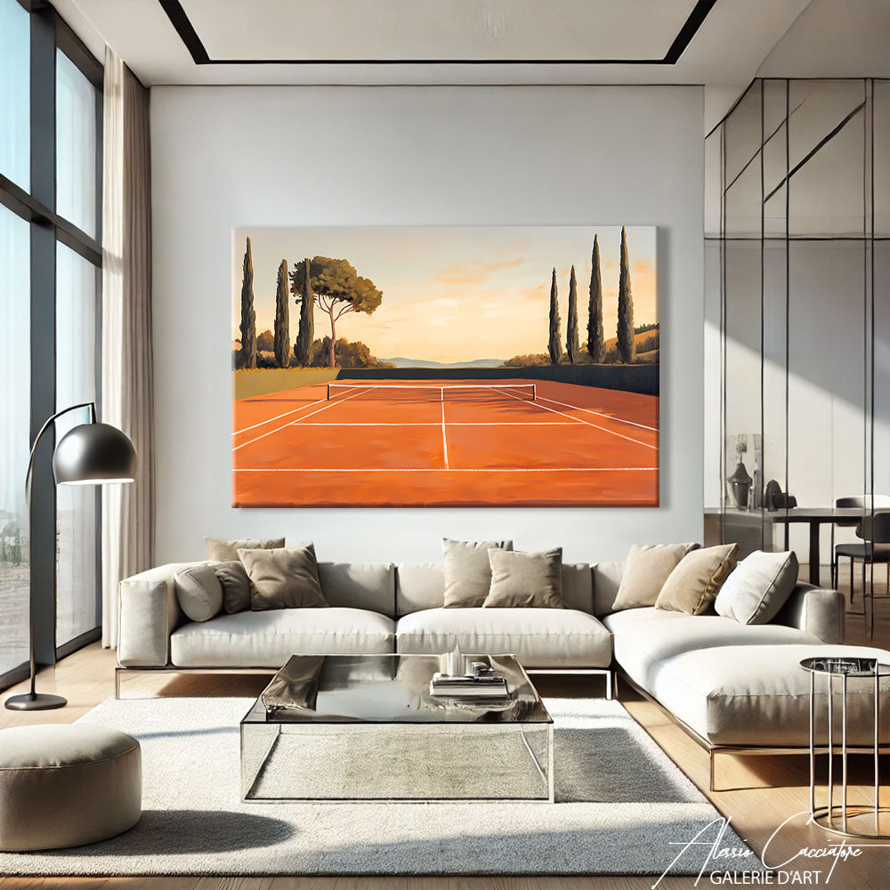 Toile Court Tennis