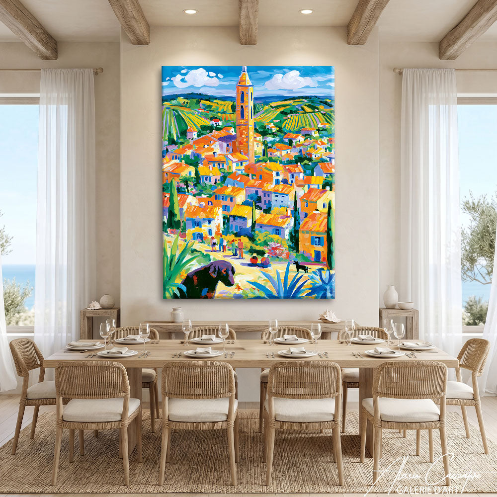 Affiche Aquarelle Provence