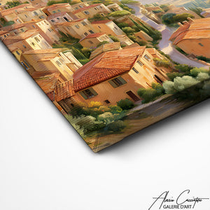 Art Mural Paysage Provencal