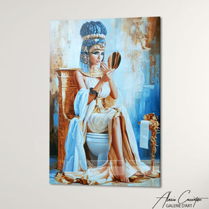 Cadre Femme Toilette