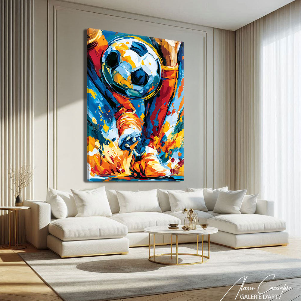 Affiche Football Tableau