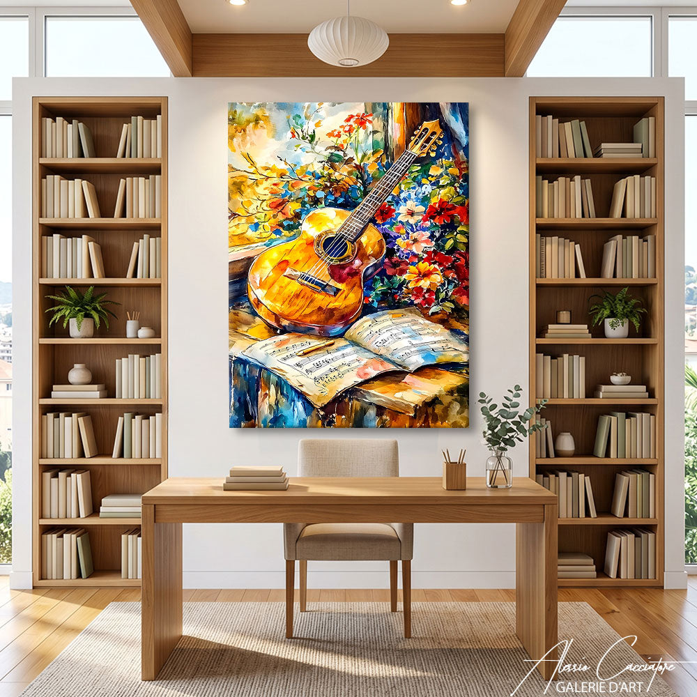 Affiche Guitare