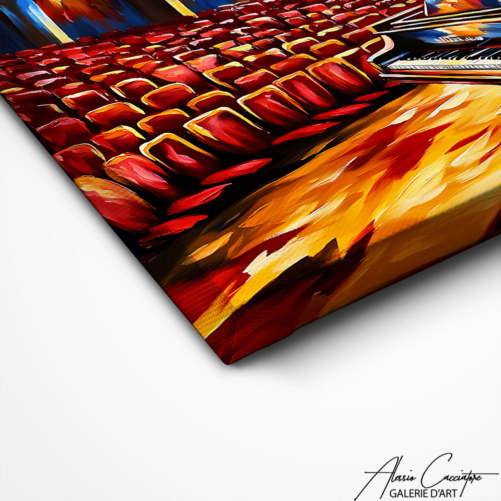 Art Mural Peinture Piano