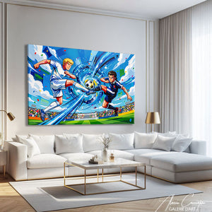 Décoration Murale Match De Foot
