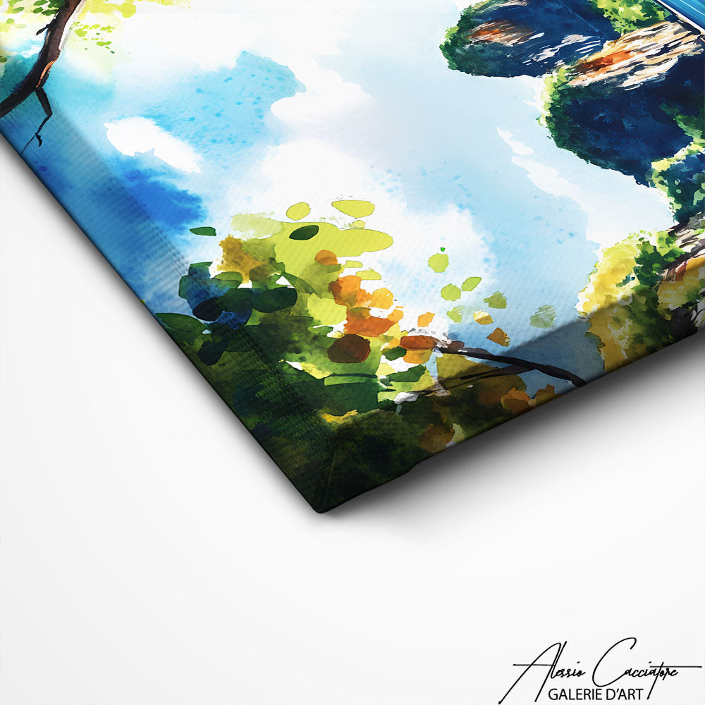 Art Mural Style Tropical