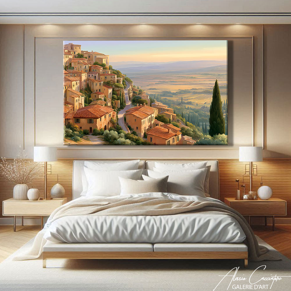 Toile Paysage Provencal