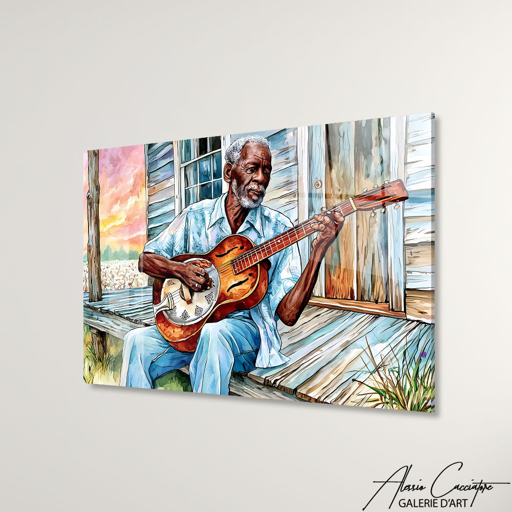 Art Mural Photo Guitare