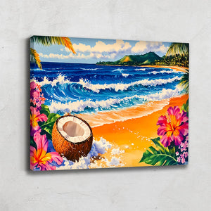 Tableau Tropical Exotique