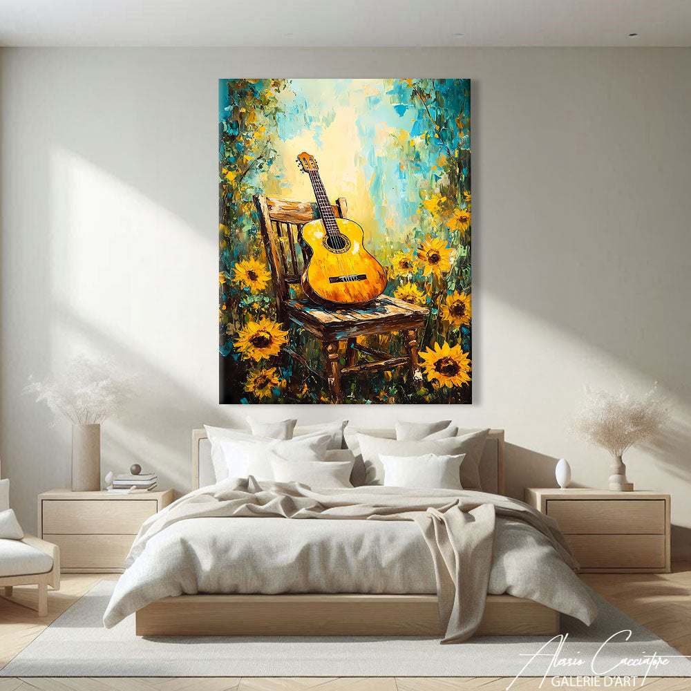 Toile Guitare Tableau