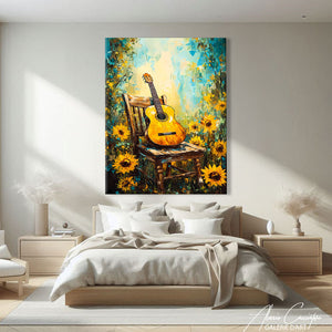 Toile Guitare Tableau