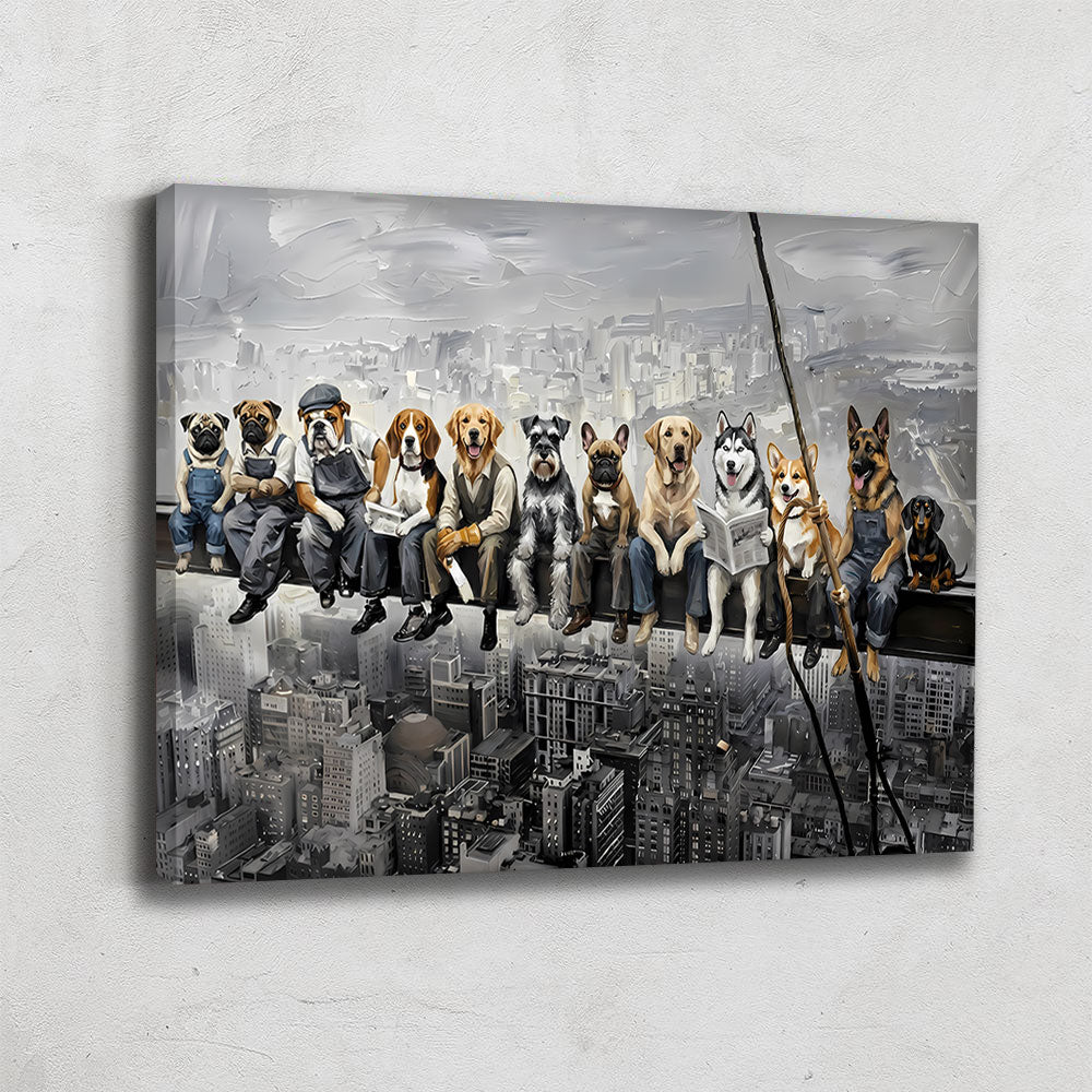 Tableau De Chiens