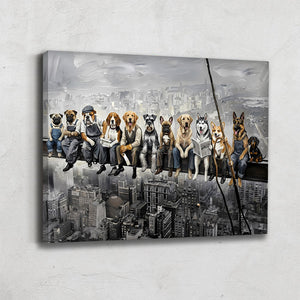 Tableau De Chiens