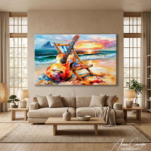 Peinture Guitare