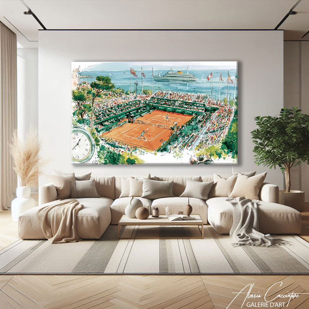 Toile Tennis