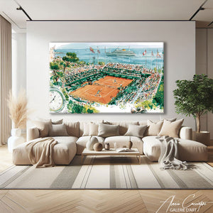 Toile Tennis