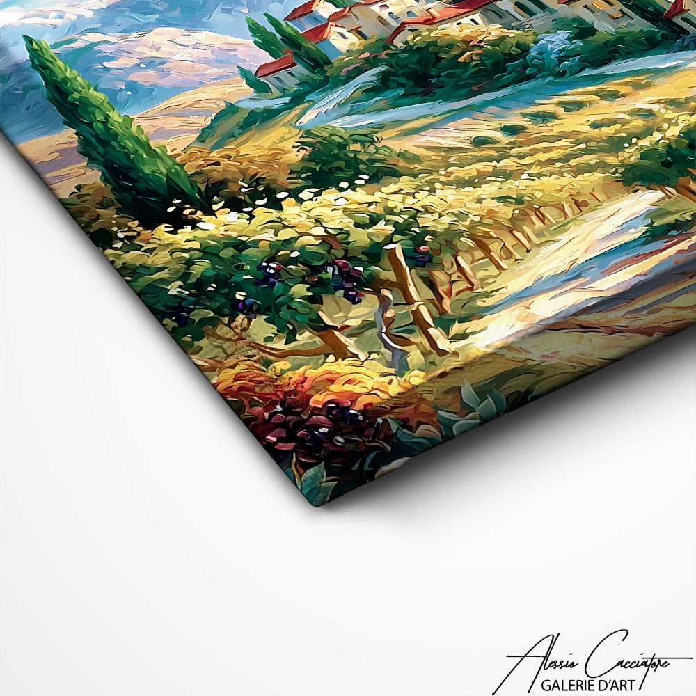 Art Mural Paysage De Provence