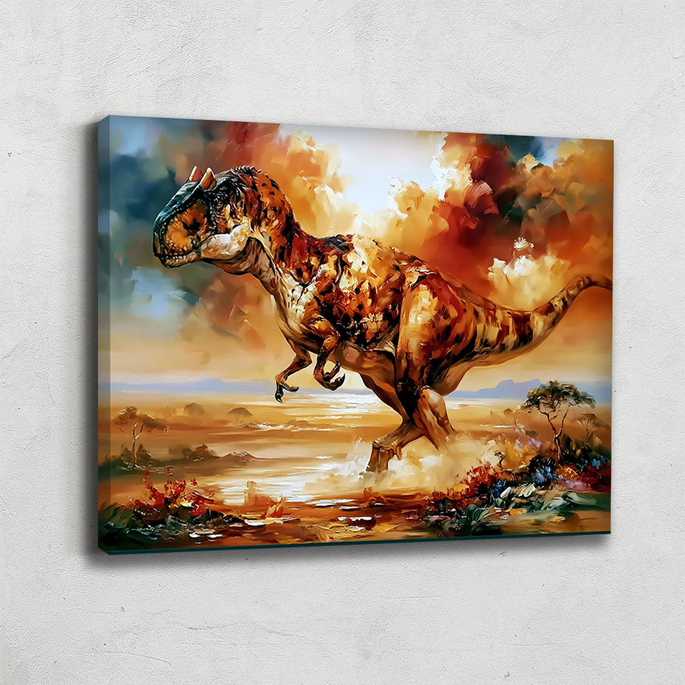 Tableau Toile Dinosaure