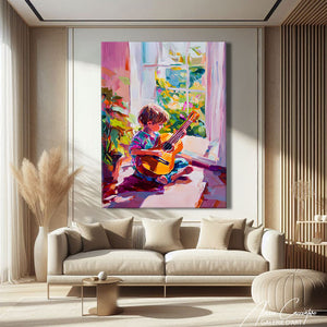 Peinture Guitare