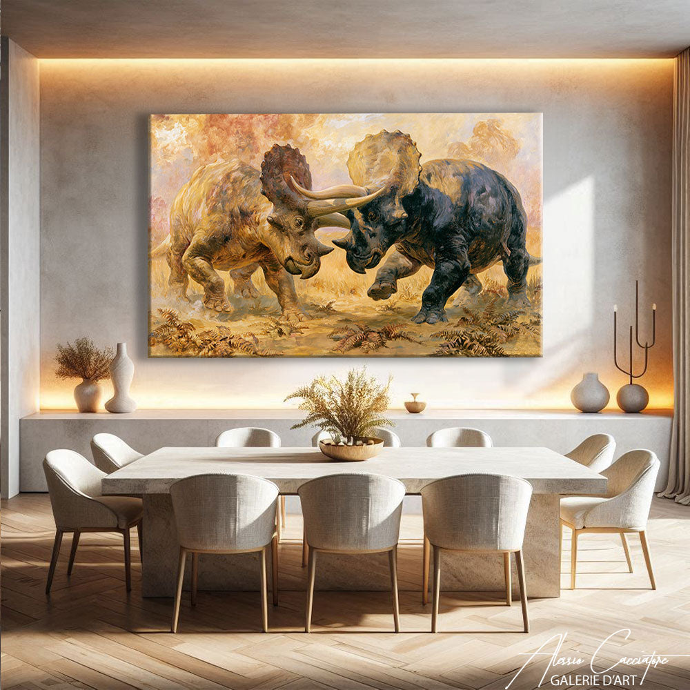 Tableau Dinosaure Chambre