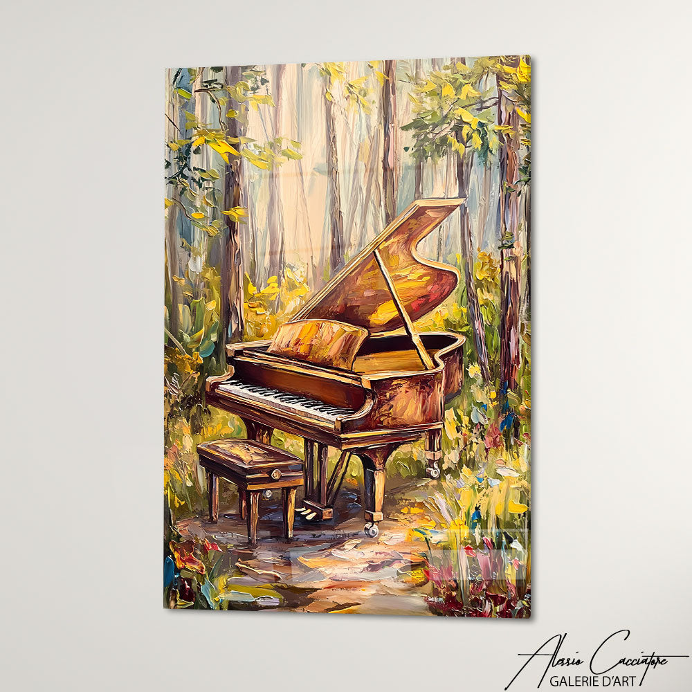 Art Mural Piano Peinture