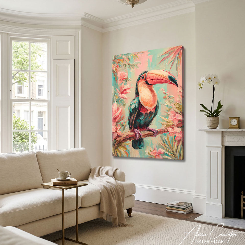 Décoration Murale Toucan Tropical