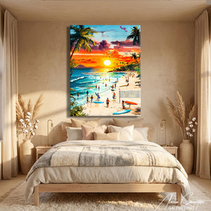 Toile Tableau Tropical