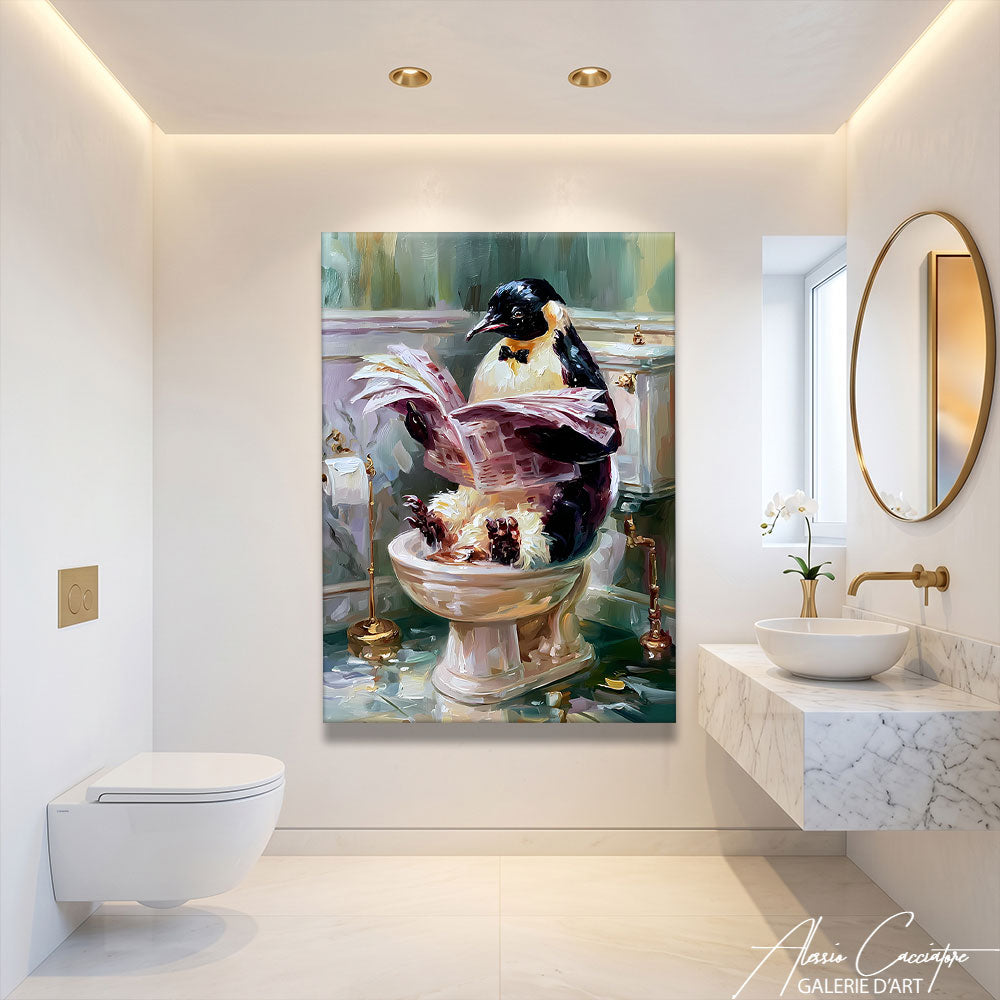 Toile Drole Toilette