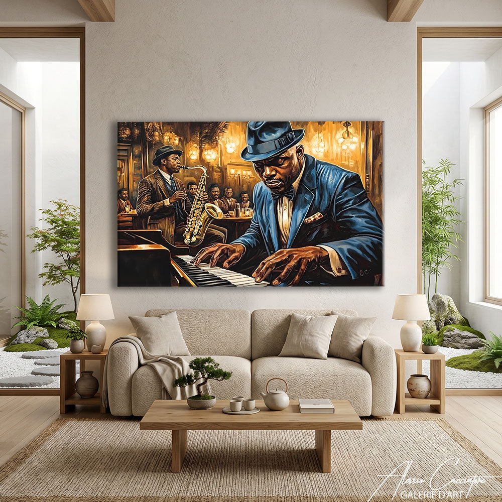 Peinture Pianiste