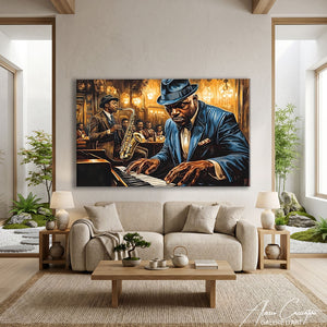 Peinture Pianiste