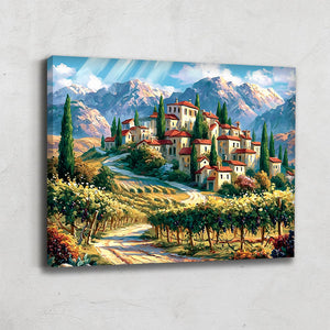 Tableau Paysage De Provence
