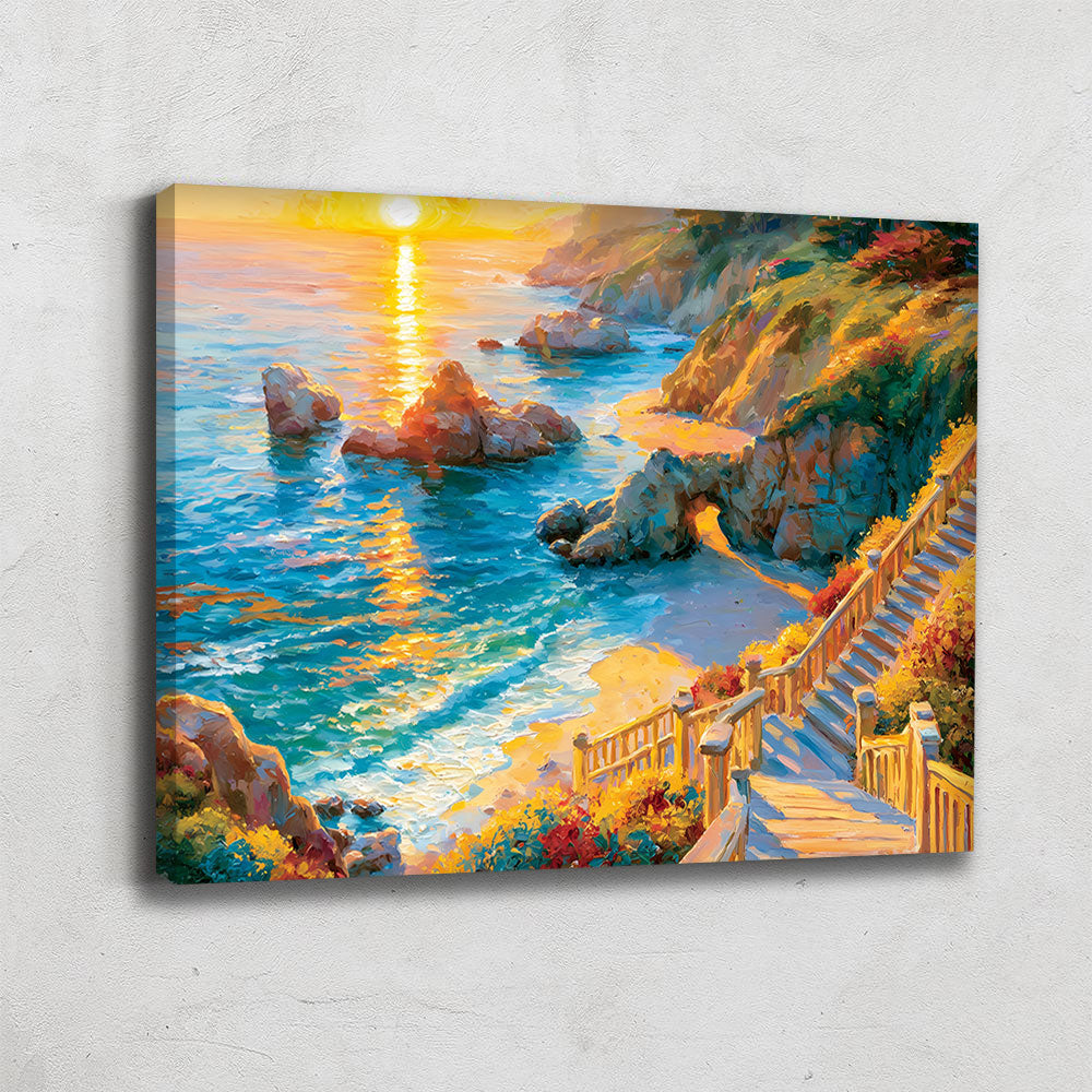 Tableau Plage Peinture