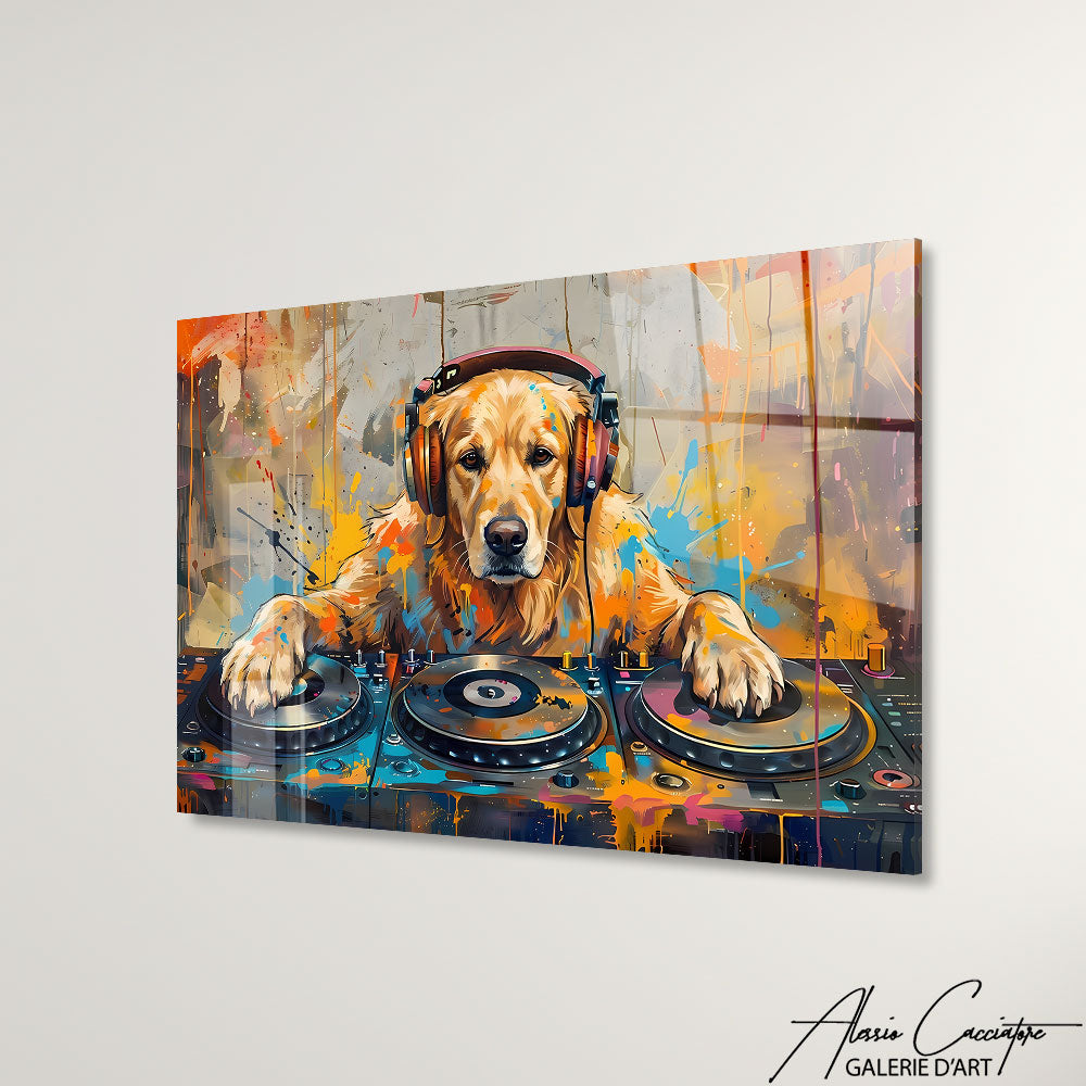 Cadre Chien Musique