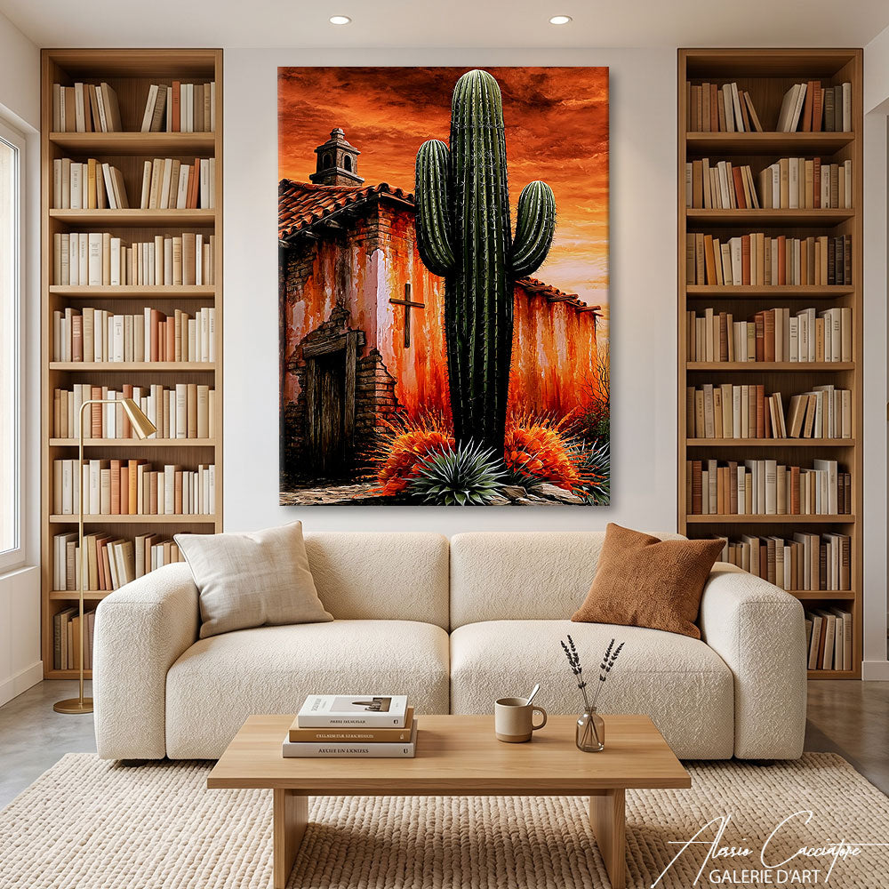 Peinture Cactus