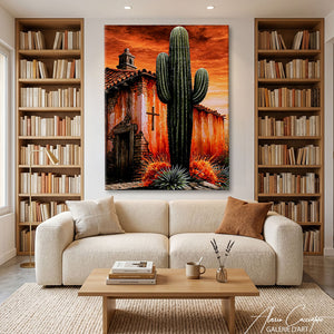 Peinture Cactus