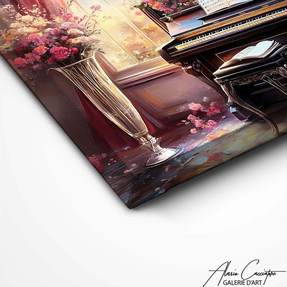 Décoration Murale Piano Tableau