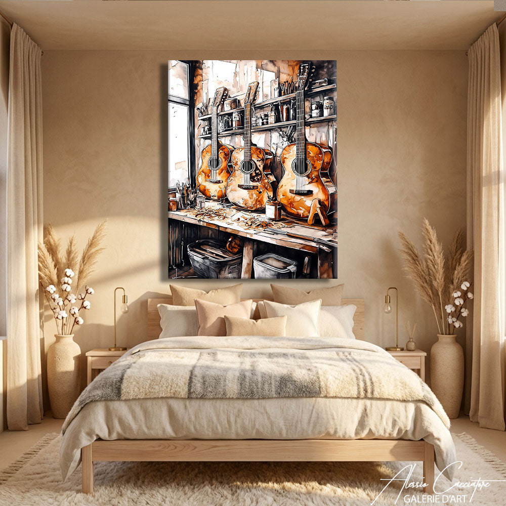 Toile Guitare