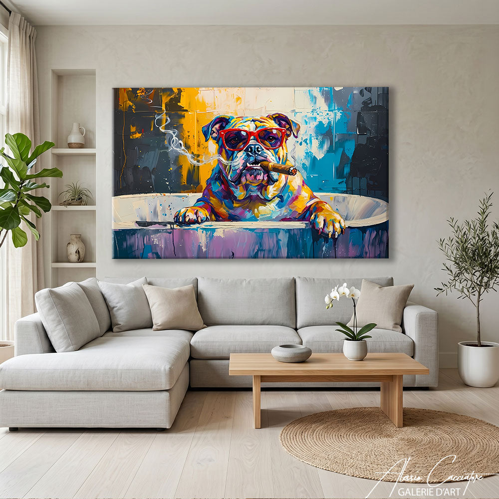 Peinture Chien